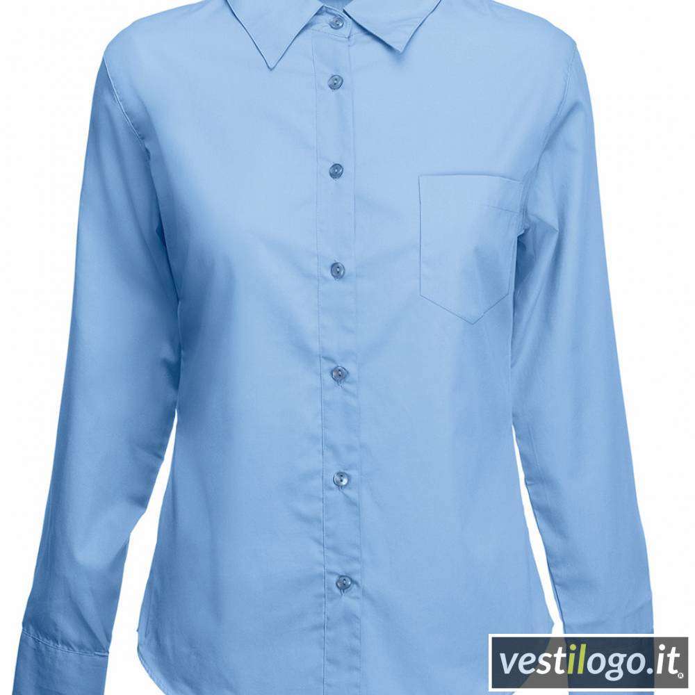 Camicia Donna Manica Lunga Classica Fruit Vestilogo